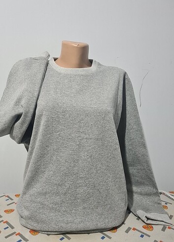 l Beden gri Renk Sweatshirt