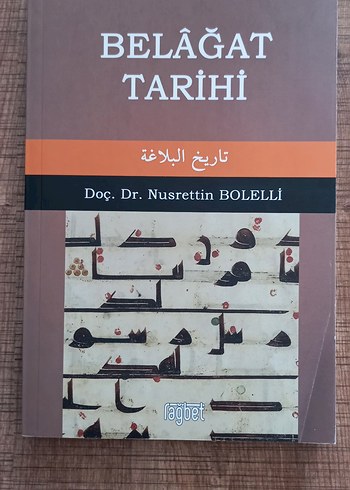 Belagat Tarihi - Doç. Dr. Nusrettin Bolelli. SIFIR