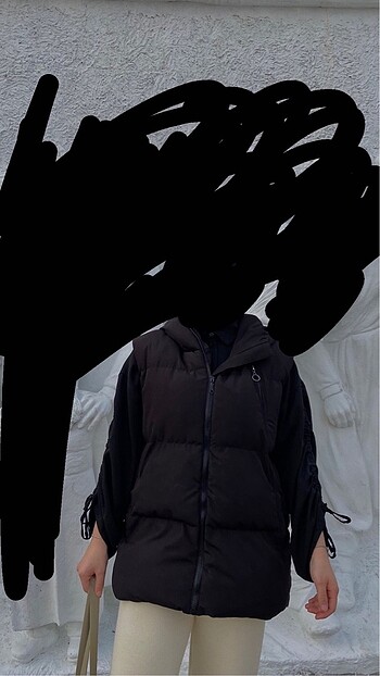 m Beden siyah Renk Şişme Yelek