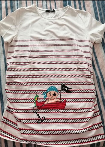 LC Waikiki Beyaz Pamuklu Hamile Tişörtü - Görsel 2