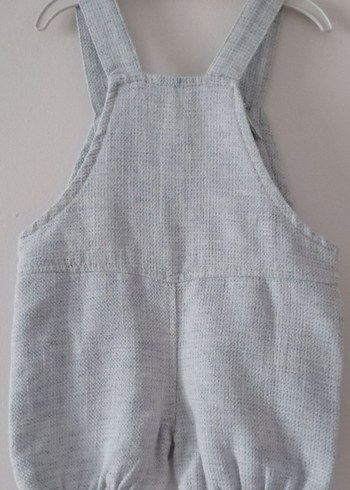 Erkek Çocuk Gri Denim Askılı Tulum - Görsel 2