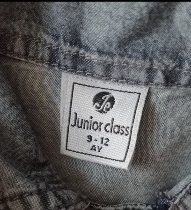 Gri Denim Bebek Erkek Takım - Görsel 4