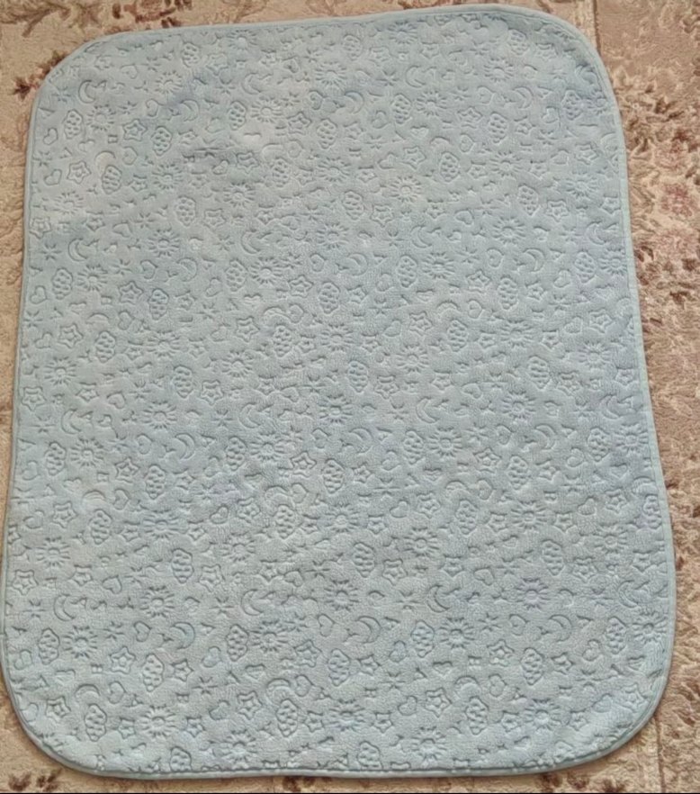 Gri Nakışlı Çocuk Battaniyesi - Görsel 2