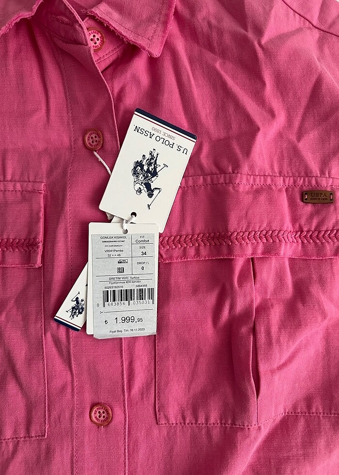 Kadın gömlek u.s polo - Görsel 2