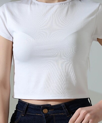 s Beden kısa kollu crop