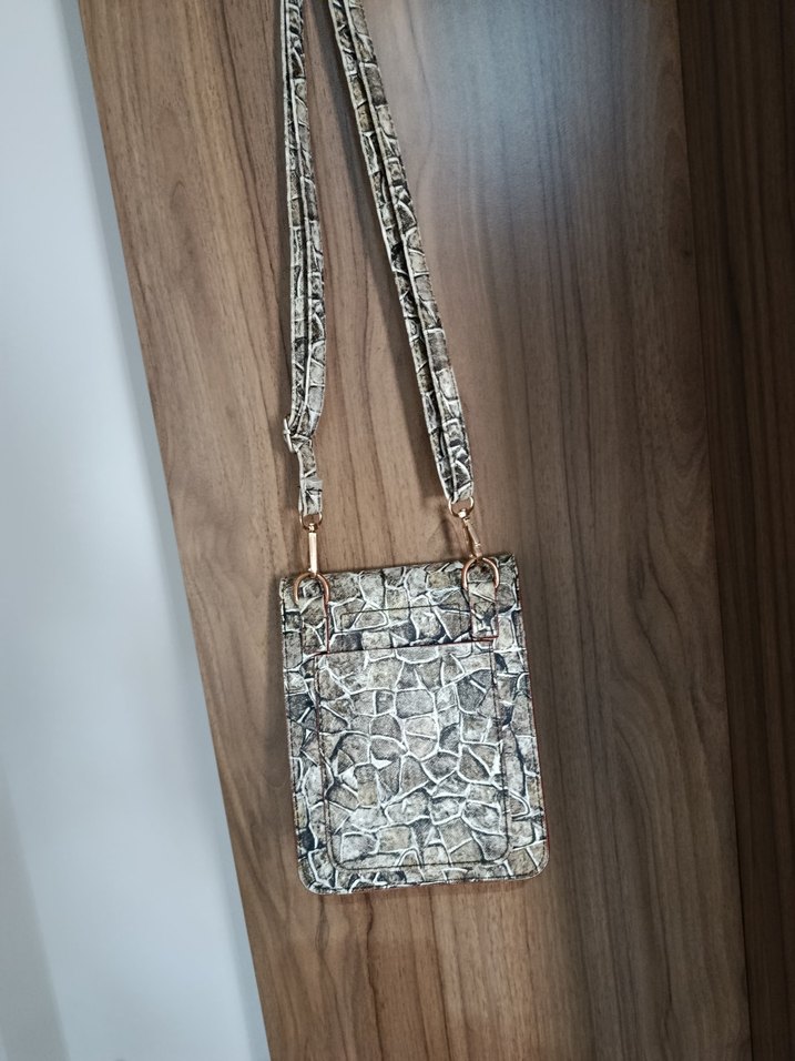 Çakıl Desenli Kadın Çapraz Çanta - Görsel 3