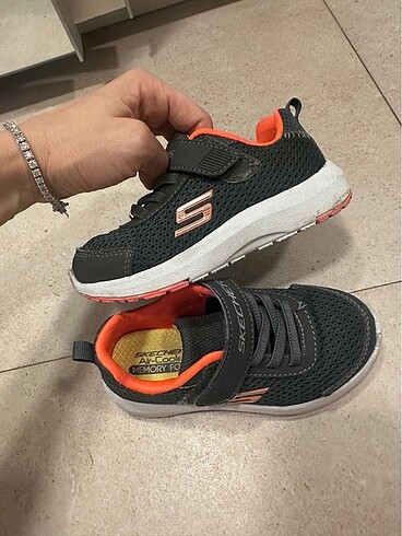 25 Beden gri Renk Skechers spor ayakkabı