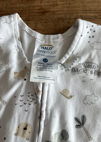 Beyaz Desenli Çocuk Uyku Tulumu - Görsel 2