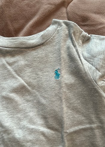 Polo Ralph Lauren Gri Çocuk Uzun Kollu Atlet - Görsel 2