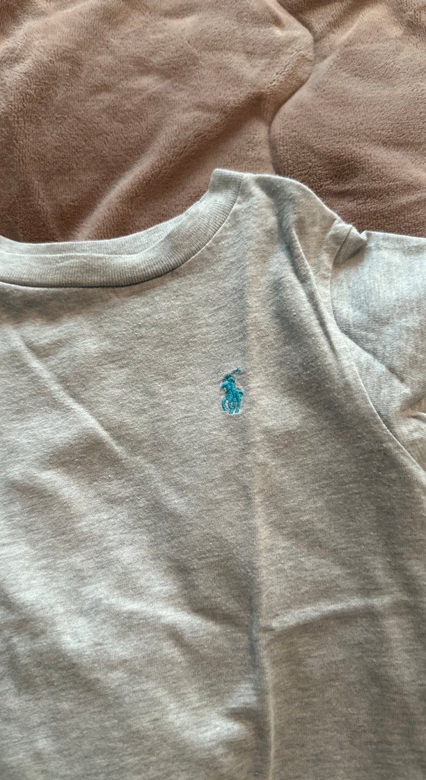 Polo Ralph Lauren Gri Çocuk Uzun Kollu Atlet - Görsel 2