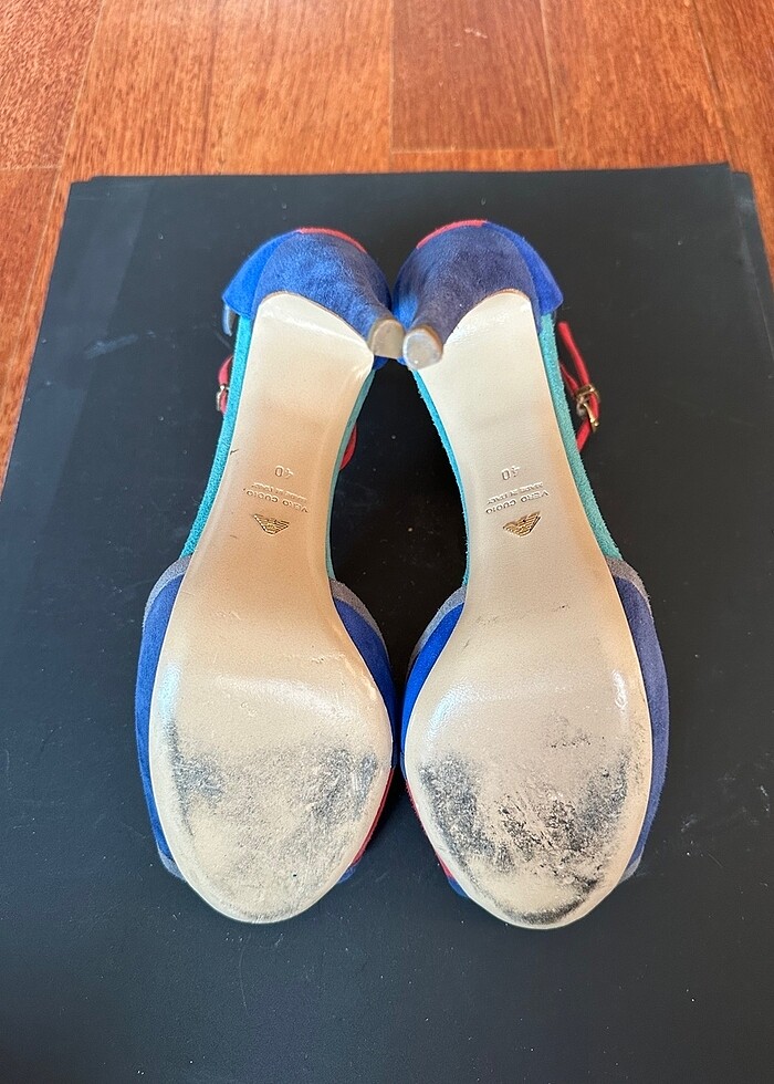 Emporio Armani 40 no topuklu ayakkabı - Görsel 5