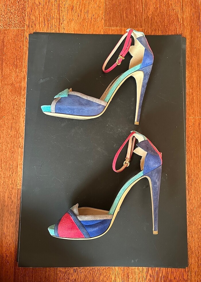 Emporio Armani 40 no topuklu ayakkabı - Görsel 4