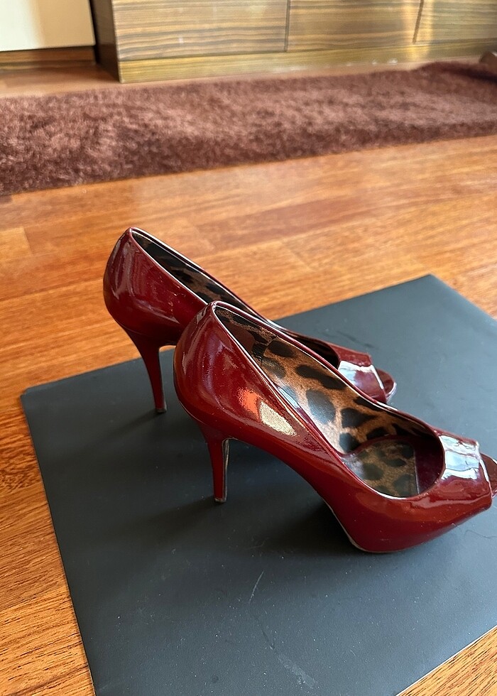 Dolce Gabbana 40,5 no Topuklu Ayakkabı - Görsel 4