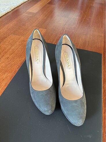 Prada 40,5 no Topuklu Ayakkabı - Görsel 8