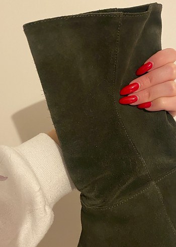 vintage suet cizme - Görsel 4