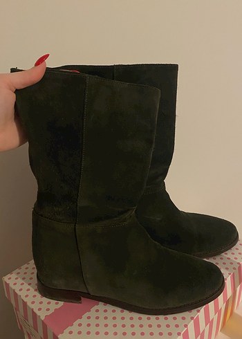 vintage suet cizme - Görsel 2