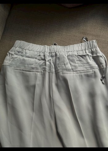 s Beden beyaz Renk Kadın Gri ipekyol pantolon