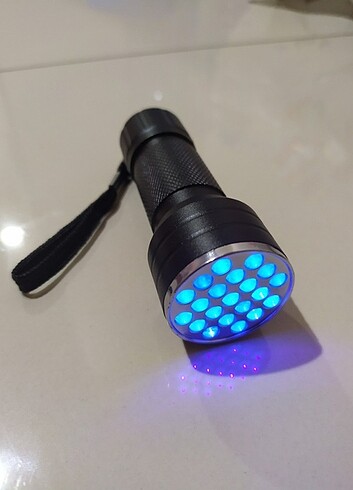 UV Ultraviyole El Feneri Lamba Mor Işık