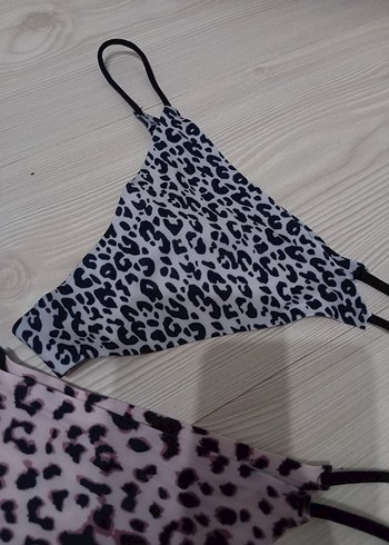 2 ADET Renkli Leopar Desenli Kadın Mini Külot - Görsel 3
