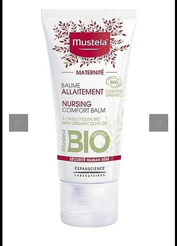 mustela göğüs ucu kremi 30 ml