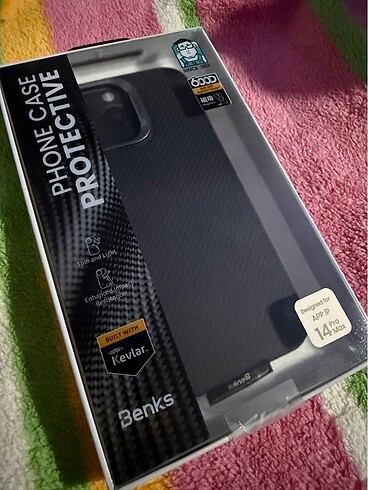 Benks Kevlar 14 pro max kılıf