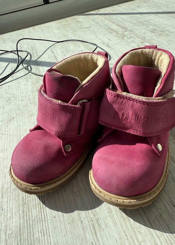 Lumberjack kız çocuk deri bot - Görsel 2