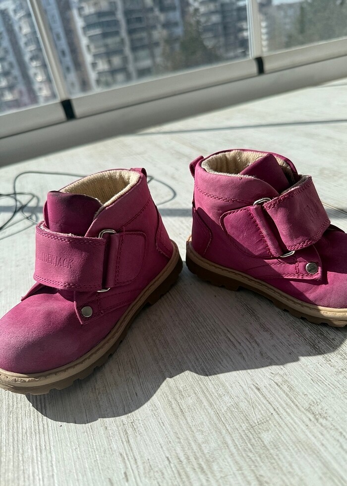 Lumberjack kız çocuk deri bot - Görsel 4