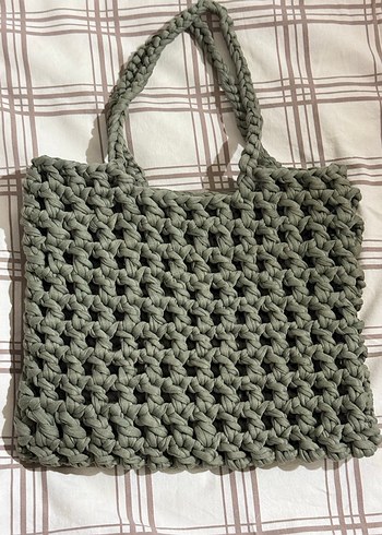 Veronica Örgü Çanta Yeşil - Görsel 3