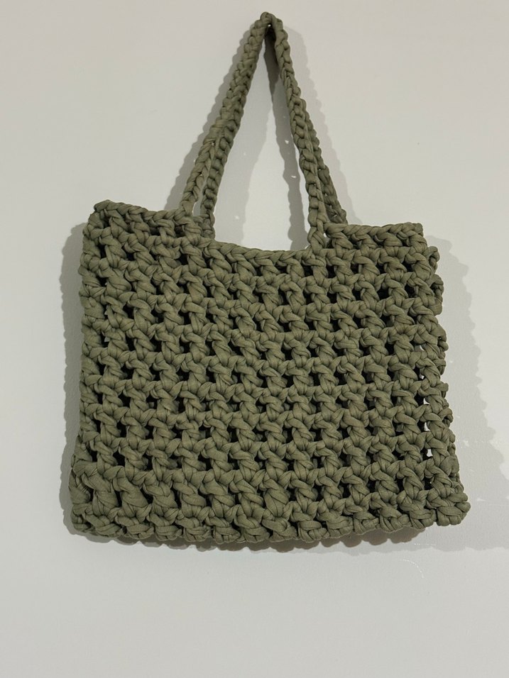 Veronica Örgü Çanta Yeşil - Görsel 4