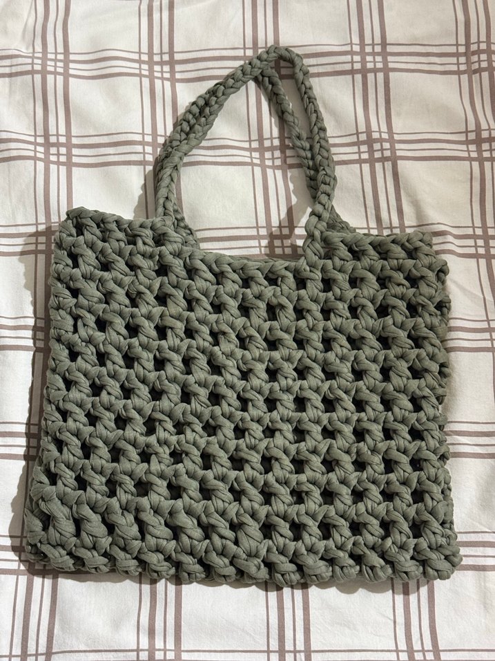 Veronica Örgü Çanta Yeşil - Görsel 2