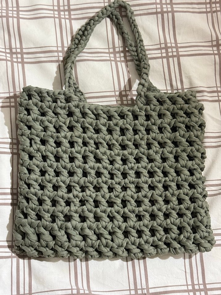Veronica Örgü Çanta Yeşil - Görsel 3