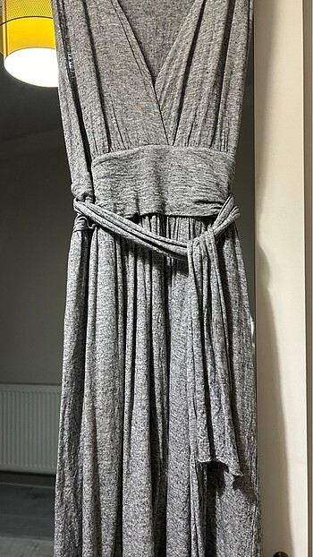 H&M Yazlık gri elbise
