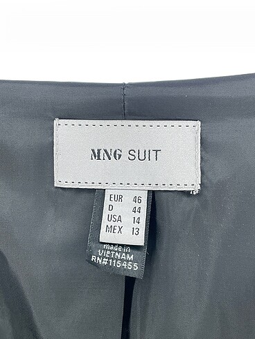 46 Beden siyah Renk Mango Blazer %70 İndirimli.