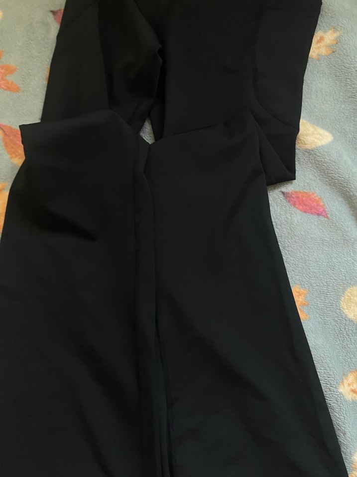 Los Ojos Siyah Yüksek Bel Cepli İspanyol Paça Tayt - Görsel 5