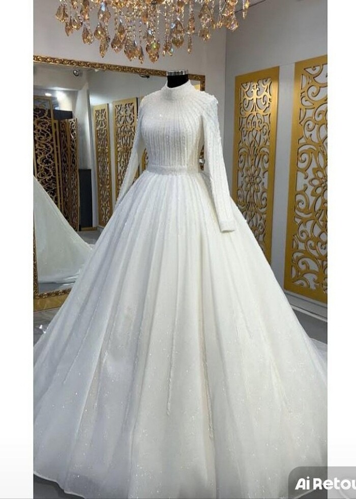 Kristal Zarina Gelinlik - Görsel 2