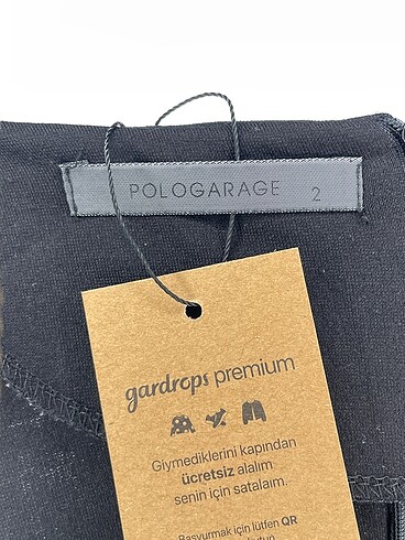 m Beden siyah Renk Polo Garage Kısa Elbise %70 İndirimli.
