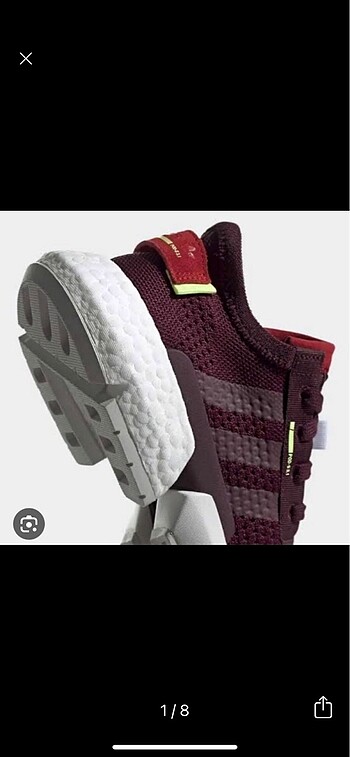 Adidas Adidas bordo spor ayakkabı