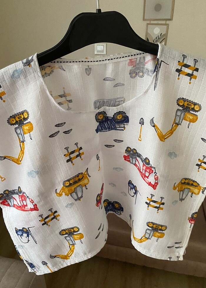 Müslin çocuk pareo - Görsel 2