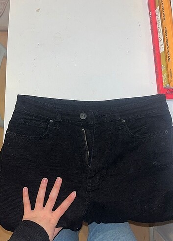 26 Beden siyah Renk Kot pantolon