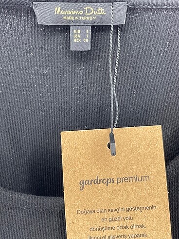 s Beden siyah Renk Massimo Dutti Bluz %70 İndirimli.