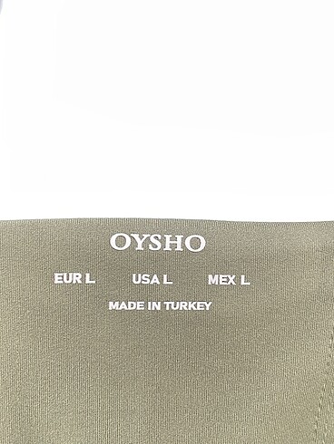 l Beden haki Renk Oysho Tayt / Spor taytı %70 İndirimli.