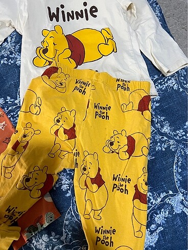 24-36 Ay Beden Pijama takımı 3 takım