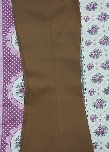 Düğmeli Kahverengi Uzun Kadın Kaban - Görsel 3