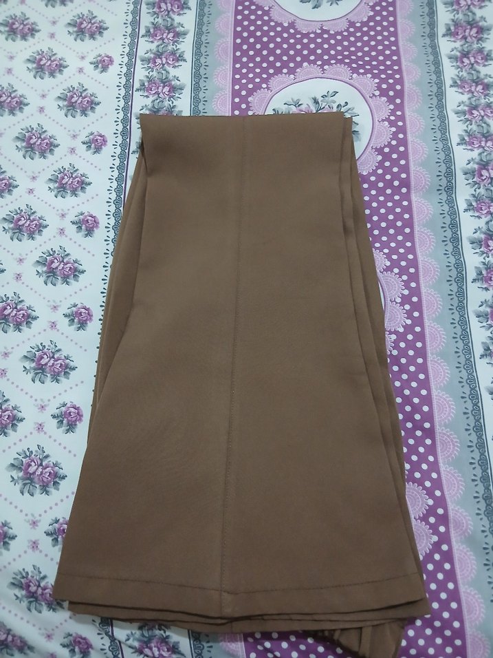 Düğmeli Kahverengi Uzun Kadın Kaban - Görsel 2