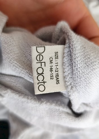 Defacto Kapüşonlu, Fermuarlı Erkek Gri Sweatshirt
