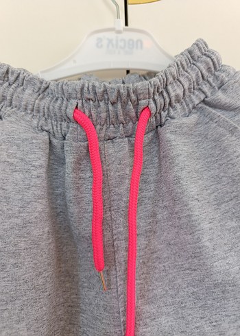 Cotton Bar Gri Rahat Kesim çocuk Eşofman Altı
