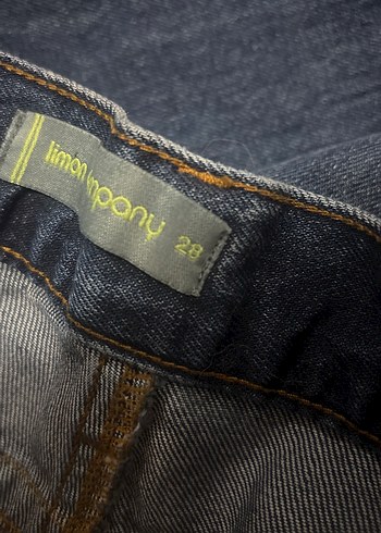 Erkek Lacivert Regular Fit Denim Jean - Görsel 3