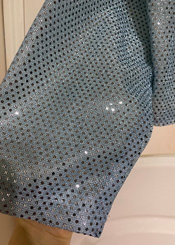 Ahel tasarım payet ceket - Görsel 5