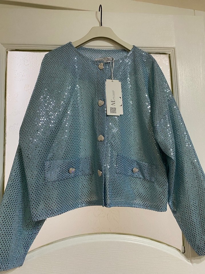 Ahel tasarım payet ceket - Görsel 4