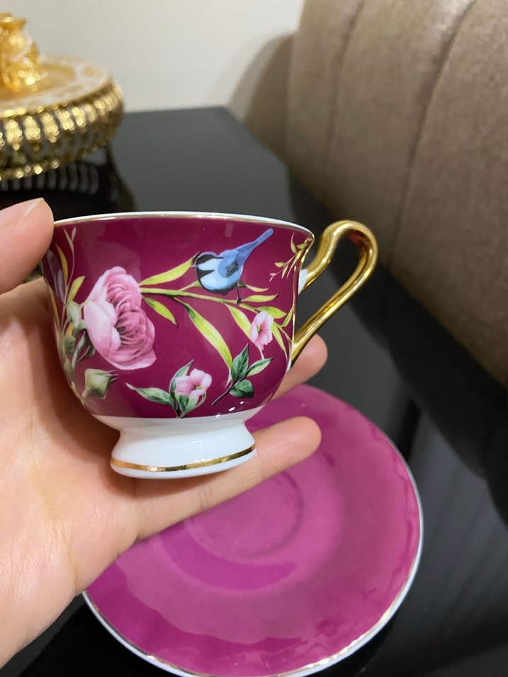 English home Porselen Fincan ve Tabağı - Görsel 2